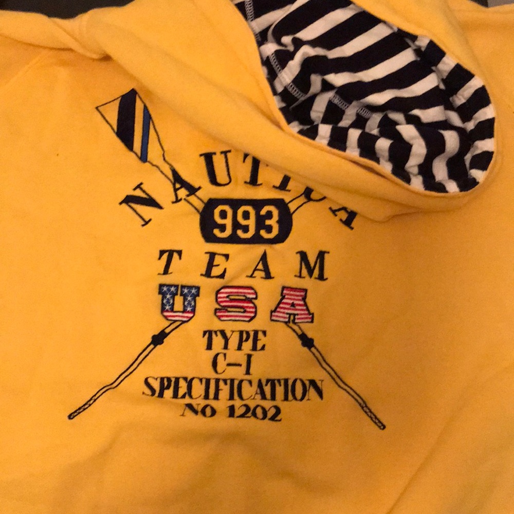 Vintage nautica hoodie